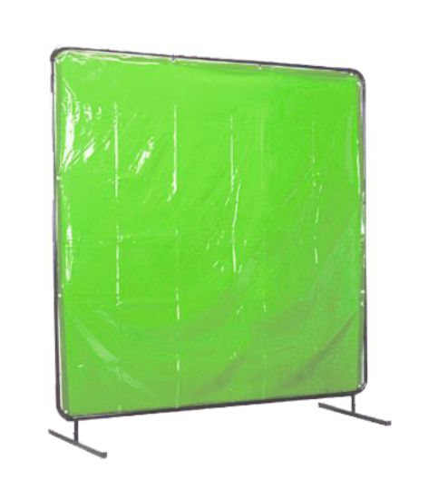 Picture of Welding Protection Screen with Frame - Green