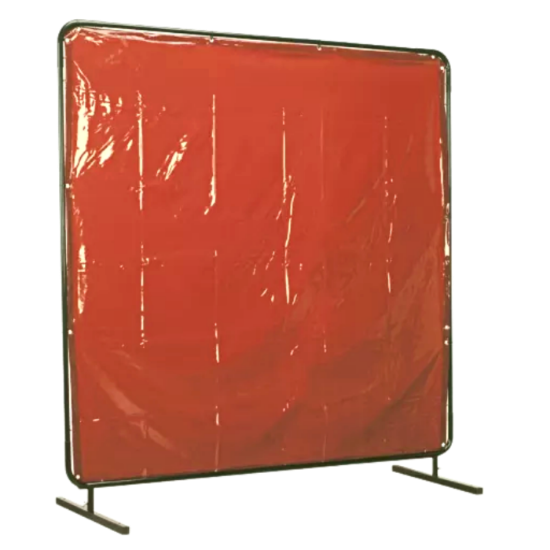 Picture of Welding Protection Screen with Frame - Orange