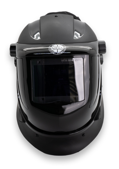 Picture of 4-Sensor Auto Darkening Welding Helmet with PAPR Air-Fed Respirator